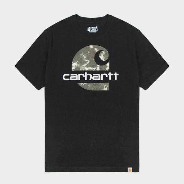 (104867) 카모 C로고 반팔티 BLACK